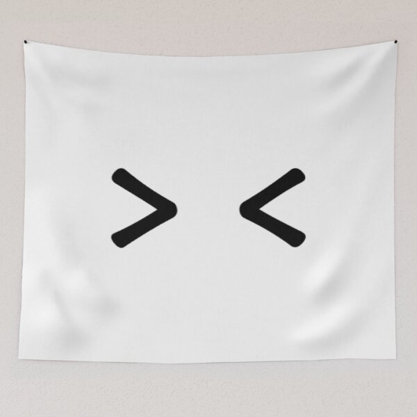 Item preview, > < Laughing face  designed and sold by PabloBSanchez.