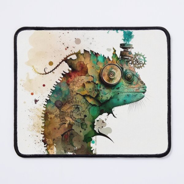 Item preview, Steampunk Animals - Mechanical Chameleon #7 designed and sold by MindAsylum.