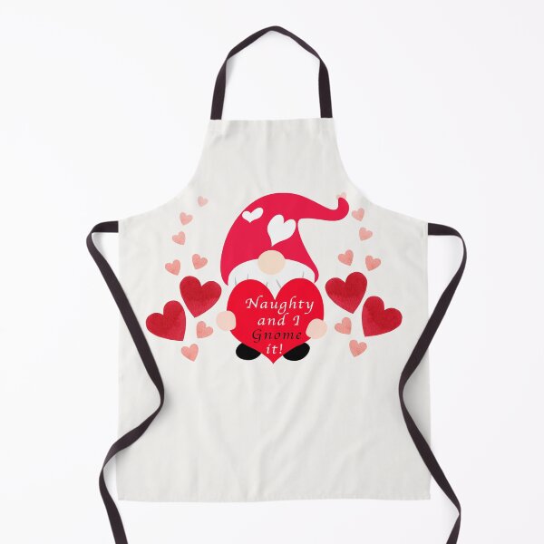 Item preview, Naughty Gnome, Gnomie, Gonk, Naughty and I Gnome it with hearts designed and sold by VistaViews.