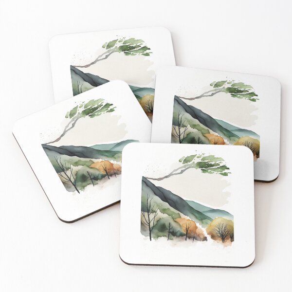 Item preview, Shenandoah National Park Boho Watercolor Arch designed and sold by PikoApparel.