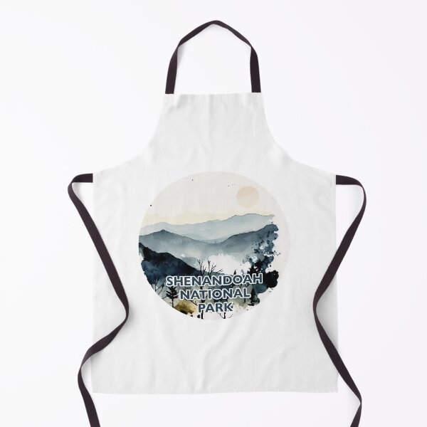 Item preview, Shenandoah National Park Boho Watercolor Circle designed and sold by PikoApparel.
