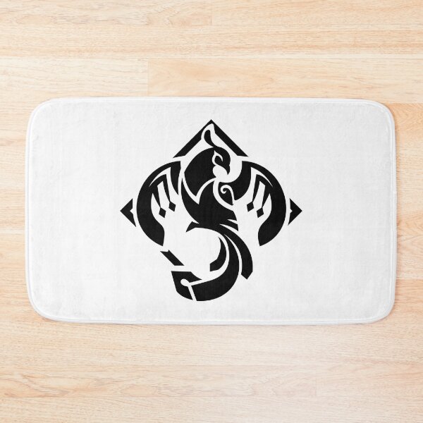 Item preview, Kaveh logo in black - Genshin Impact designed and sold by damomonkey.