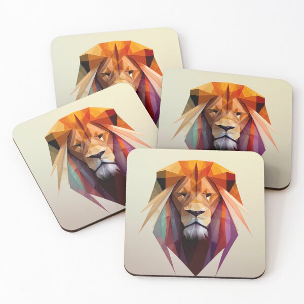 Item preview, Geometric Lion (ai-generated) designed and sold by mrf2thed.