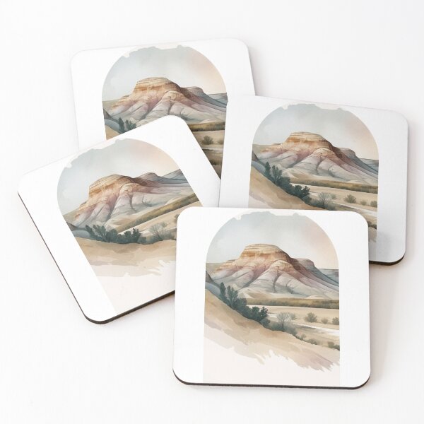 Item preview, Theodore Roosevelt National Park Boho Watercolor Arch designed and sold by PikoApparel.