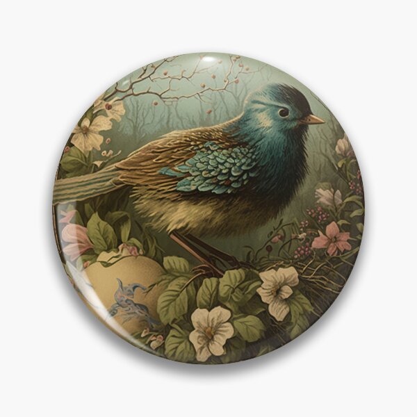 Item preview, Vintage Birds Nest: A Timeless Tribute to Natures Beauty designed and sold by EmeraldeaArt.