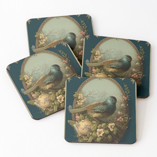 Item preview, Vintage Birds Nest: A Timeless Tribute to Natures Beauty designed and sold by EmeraldeaArt.
