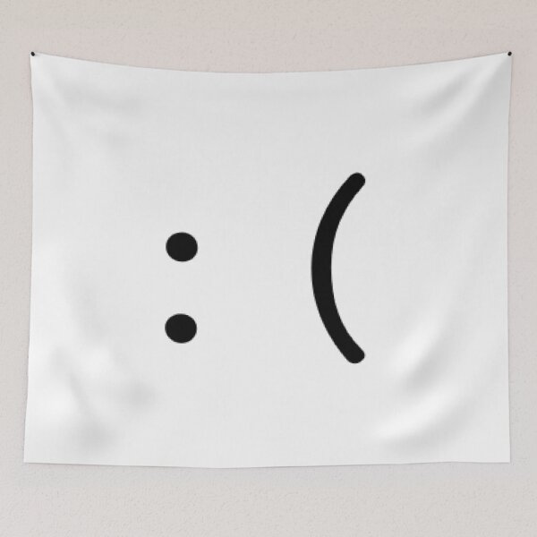 Item preview, : ( Sad face designed and sold by PabloBSanchez.