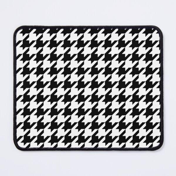 Item preview, Black minimalist houndstooth pattern abstract aesthetic  designed and sold by Loveartse.