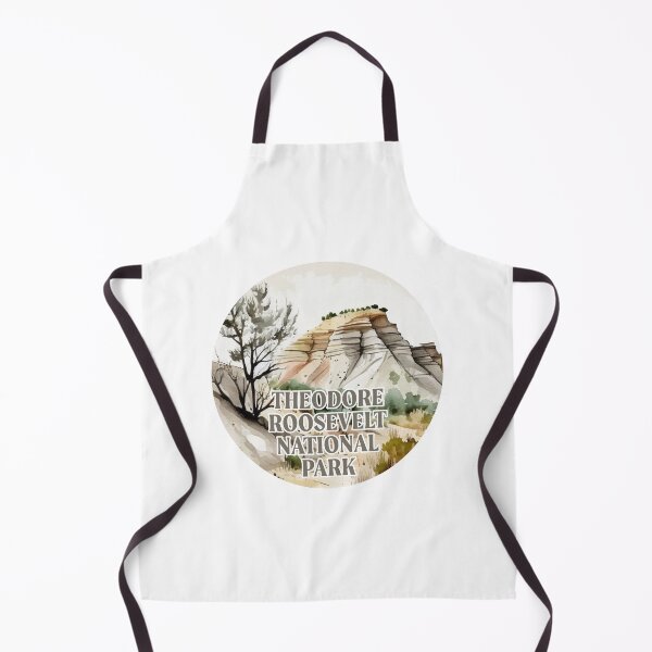 Item preview, Theodore Roosevelt National Park Boho Watercolor Circle designed and sold by PikoApparel.