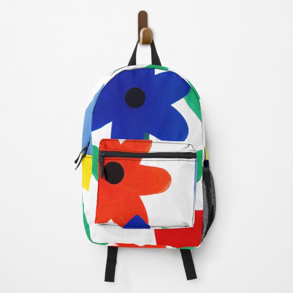Item preview, Fiori Riso nº 06 - Minimalist Colorful Flowers Risoprint designed and sold by Futuristicas.