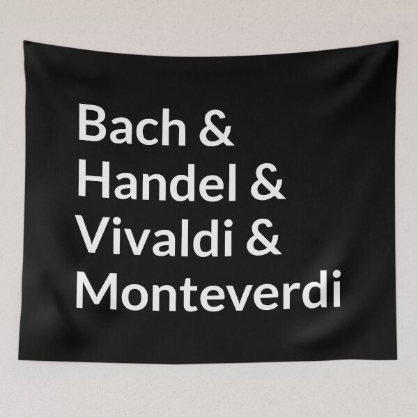 Item preview, Baroque composers designed and sold by Inspirationmotivation.