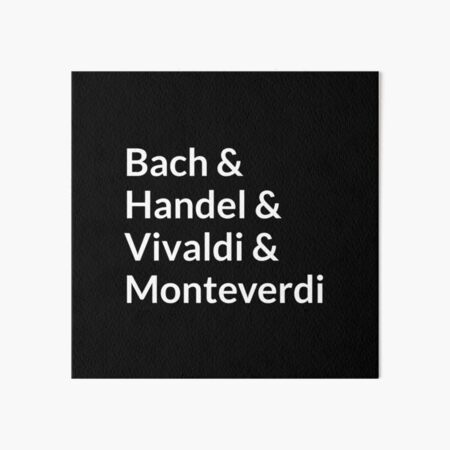 Aperçu de l'œuvre Baroque composers créée et vendue par Inspirationmotivation.