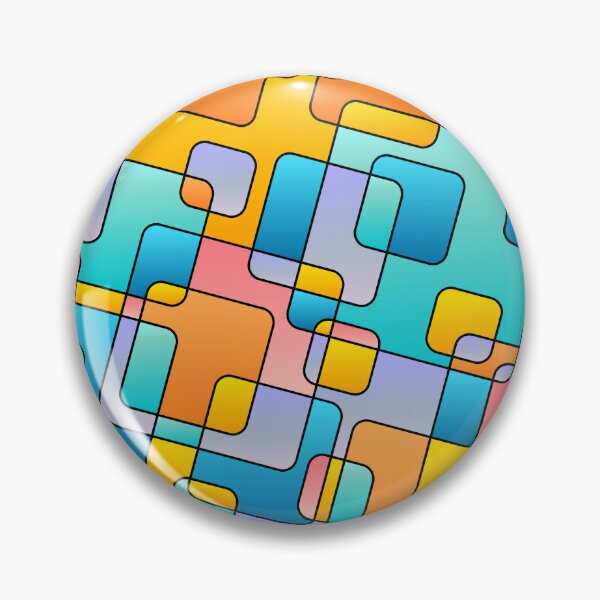 Item preview, Colorful abstract geometrical square background designed and sold by Familyshmot.