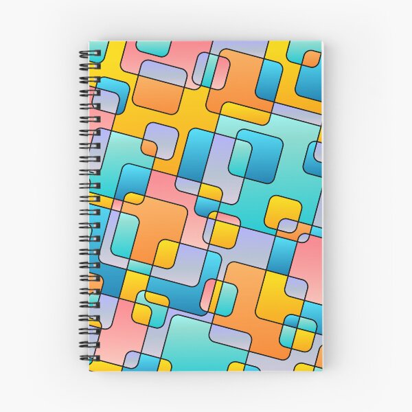 Item preview, Colorful abstract geometrical square background designed and sold by Familyshmot.