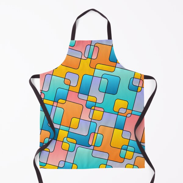Item preview, Colorful abstract geometrical square background designed and sold by Familyshmot.