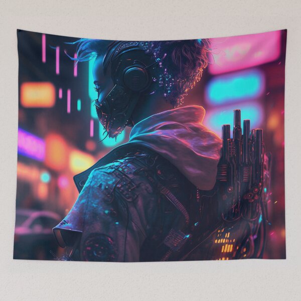 Item preview, CYBERPUNK CYBORG designed and sold by elnixart.