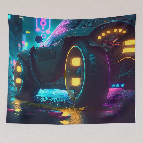 Item preview, CYBERPUNK FUTURE CAR designed and sold by elnixart.
