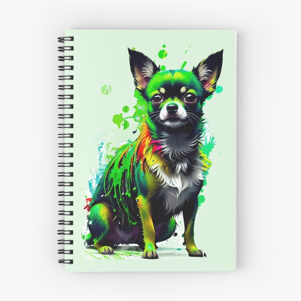 Item preview, Drenched in Green: Playful Chihuahua Covered in Slime designed and sold by Pawsitive Palette.