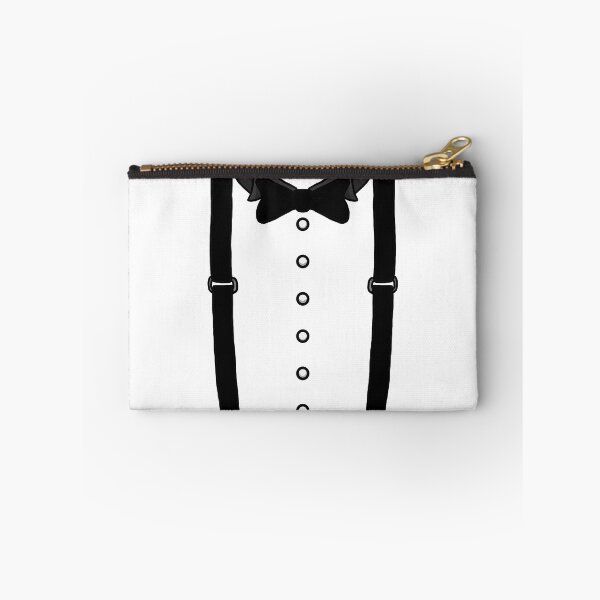 Item preview, Black Bow Tie Suspenders Cummerbund Tuxedo Bow Tie Gear designed and sold by DynamicDesign.