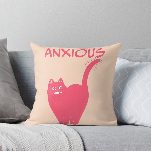 Item preview, ANXIOUS Cat Lifestyle Gift designed and sold by Kr-It.