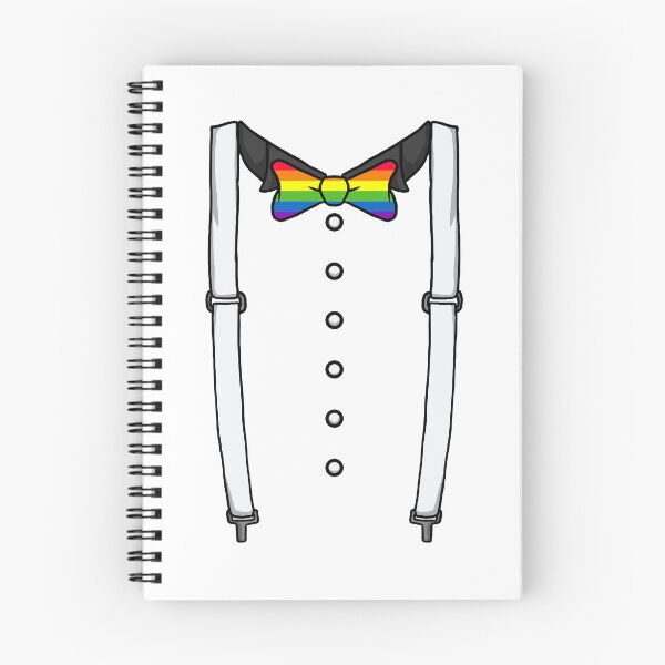 Item preview, Rainbow Bow Tie Suspenders Cummerbund Tuxedo Bow Tie Gear designed and sold by DynamicDesign.