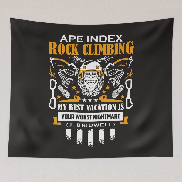 Item preview, Ape index rock climbing designed and sold by rock-you.