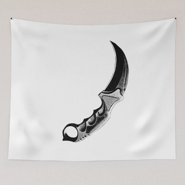 Item preview, Karambit Knife Gamers designed and sold by PVSKI.