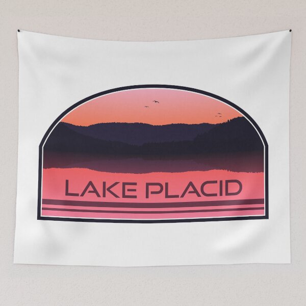 Item preview, Lake Placid New York Red Sunrise designed and sold by Esskay Designs.
