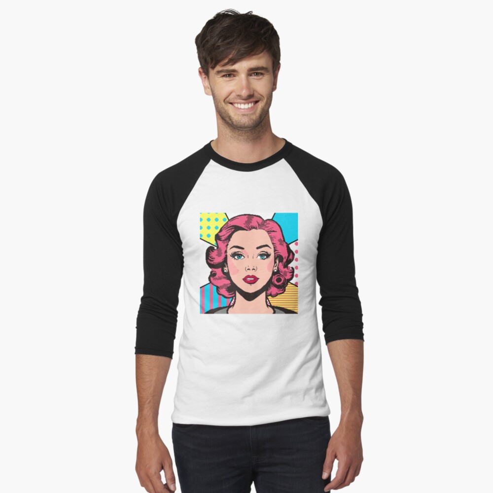 Item preview, Baseball ¾ Sleeve T-Shirt designed and sold by djspacegr.