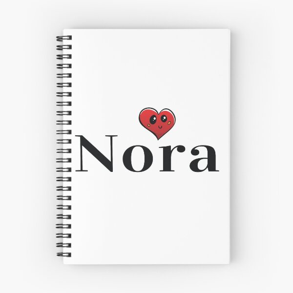 Item preview, Nora Cute Heart My Name Is Nora! Meaning Light  designed and sold by ProjectX23.