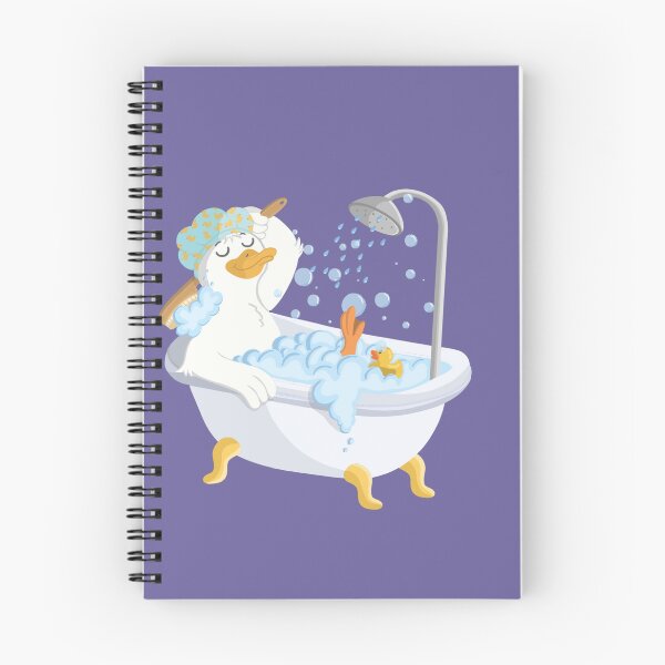 Artikelvorschau, Badeente entworfen und verkauft von Purplepugprints.