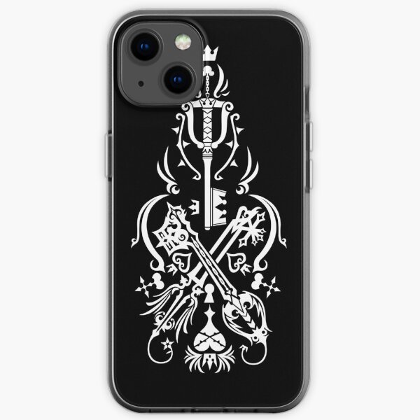Kingdom Hearts - Black iPhone Soft Case