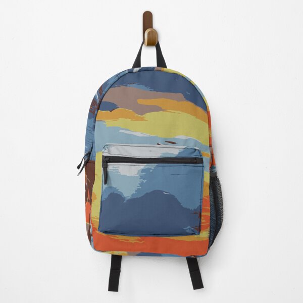 Item preview, Vintage Abstract Illustration:- Retro Landscape Illustration-Vintage Landscape art designed and sold by typoinspired.