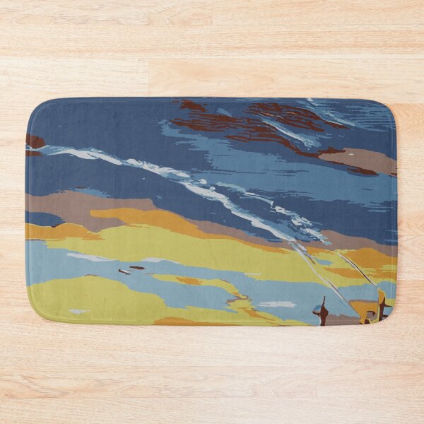 Item preview, Vintage Abstract Illustration:- Retro Landscape Illustration-Vintage Landscape art  designed and sold by typoinspired.