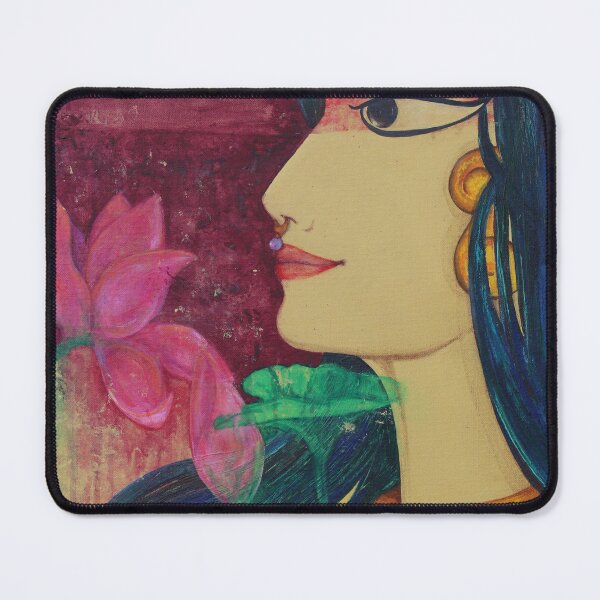 Item preview, Sanjh - An Indian Traditional Woman with a Crescent Bindi designed and sold by Sheetansh.