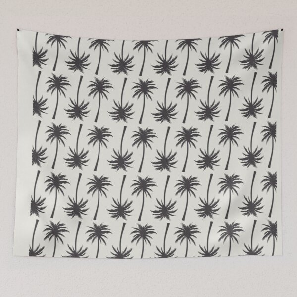 Item preview, Palm Pattern in Black designed and sold by GABRIELLE CAPRI.