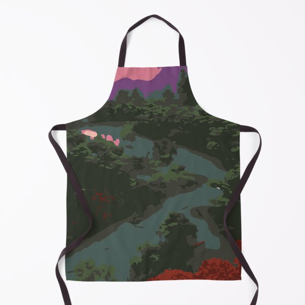Item preview, Vintage Abstract Illustration:- Retro Landscape Illustration-Vintage Landscape art designed and sold by typoinspired.