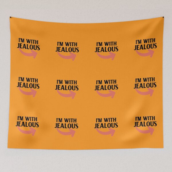 Item preview, I am With Jealous designed and sold by IdeasForFreedom.