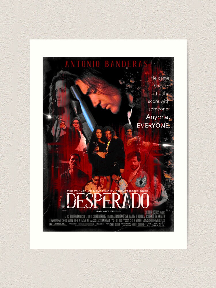 Antonio Banderas in Desperado (1995), British postcard by B…