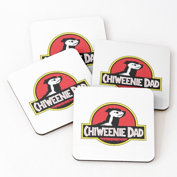 Item preview, (For Bright Background) Jurassic Chiweenie Dad designed and sold by More Cute Dogs.