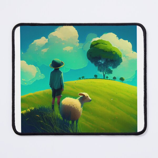 Item preview, shepherd boy, peaceful, happy, rest designed and sold by andymarket.