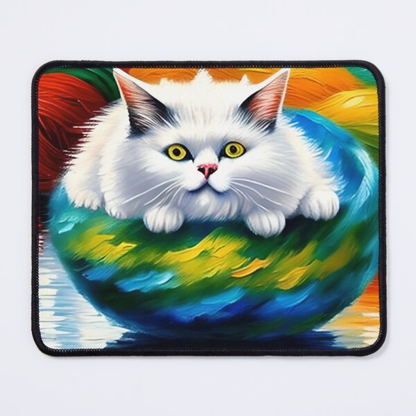 Item preview, Cat Playing With a Ball of String designed and sold by AnimPet.