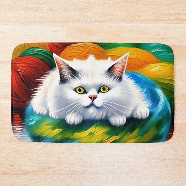 Item preview, Cat Playing With a Ball of String designed and sold by AnimPet.