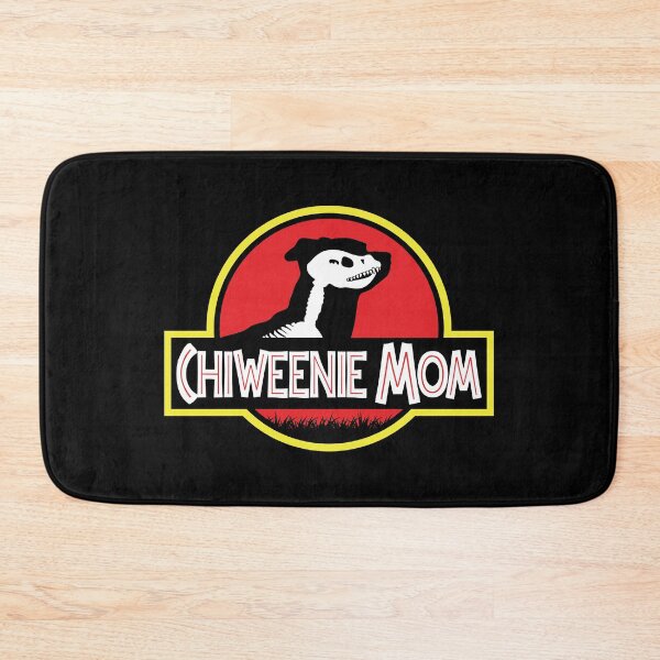Item preview, (For Dark Background) Jurassic Chiweenie Mom designed and sold by More Cute Dogs.