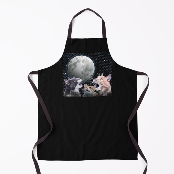 Item preview, Cats Meowling At Moon Cat Howling Funny  designed and sold by alenaz.