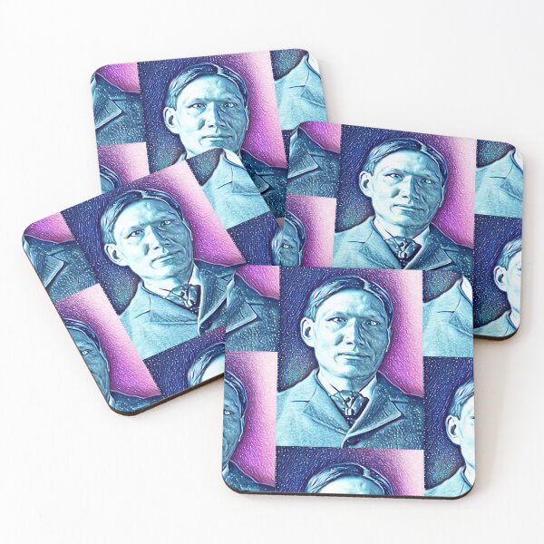 Item preview, Charles Eastman artwork | Charles Eastman Portrait | Charles Eastman Wall Art  designed and sold by Suyogsonar25.