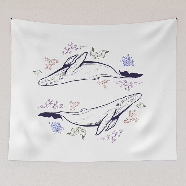 Item preview, whale designed and sold by addict2reading.