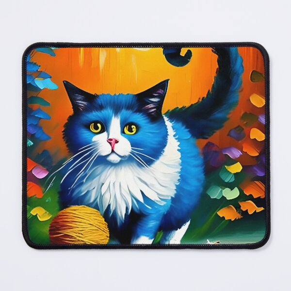 Item preview, Cat Playing With a Ball of String designed and sold by AnimPet.