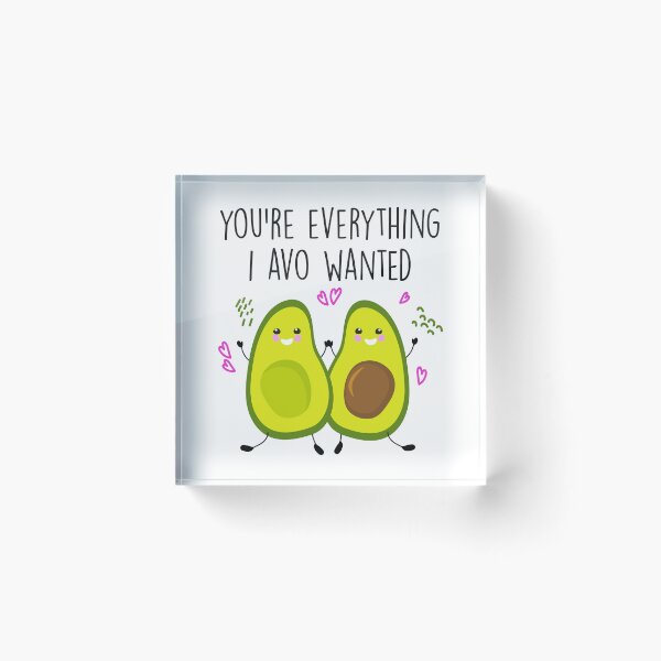Item preview, You're Everything I Avo Wanted - Funny Avocado Couple designed and sold by SunsetGloww.
