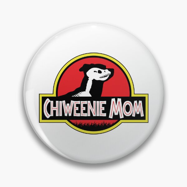Item preview, (For Bright Background) Jurassic Chiweenie Mom designed and sold by More Cute Dogs.